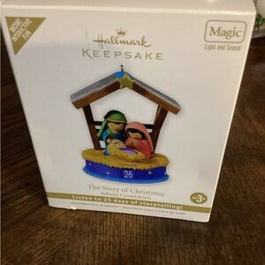 Hallmark Advent Countdown Ornament - interactive light and sound